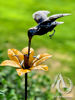 Hummingbird Stem Garden Art